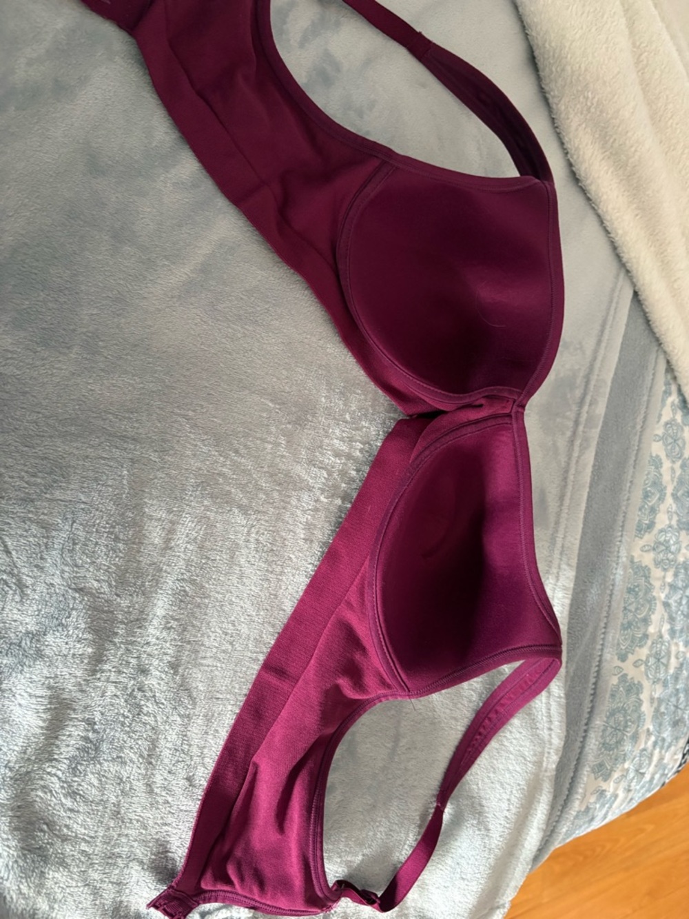 Bali Wireless Bra in Berry Plum - Picture 5 of 5